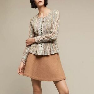 Maeve Gelise Button Ditsy Floral Victorian‎ Cottagecore Peasant Blouse M